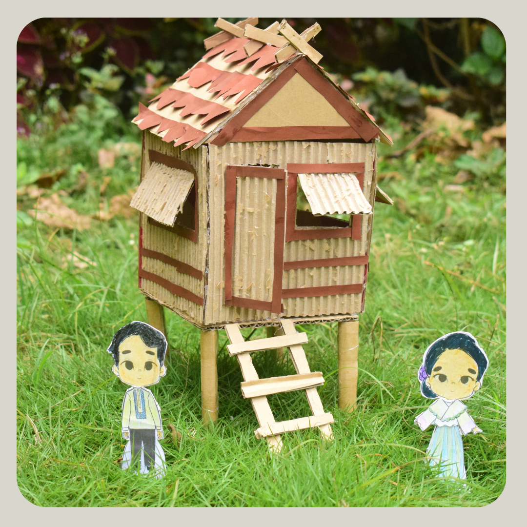 The Making Of Bahay Kubo Bahay Kubo Arts And Crafts For Kids Images ...