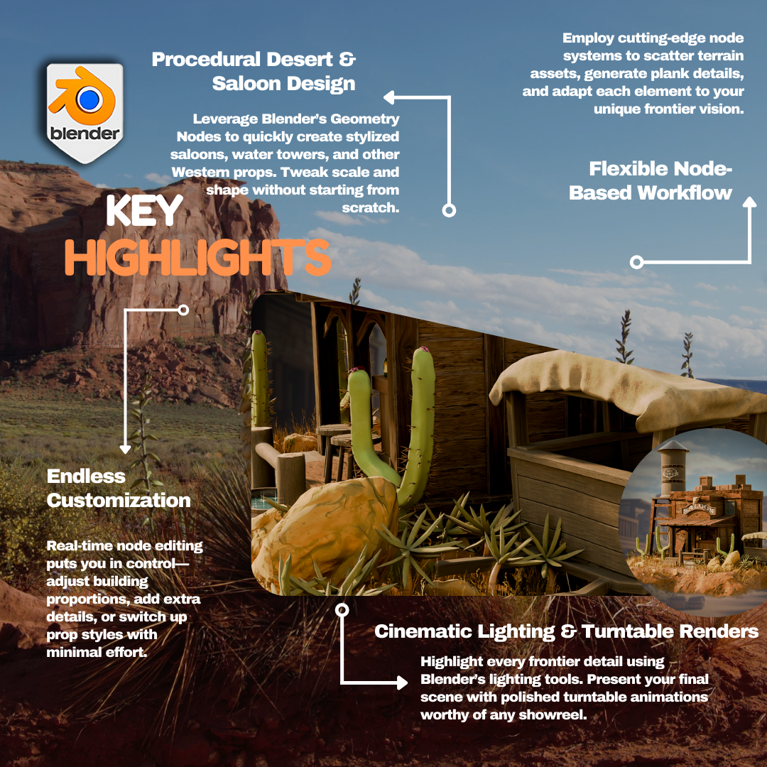 محیط وسترن در حال ساخت