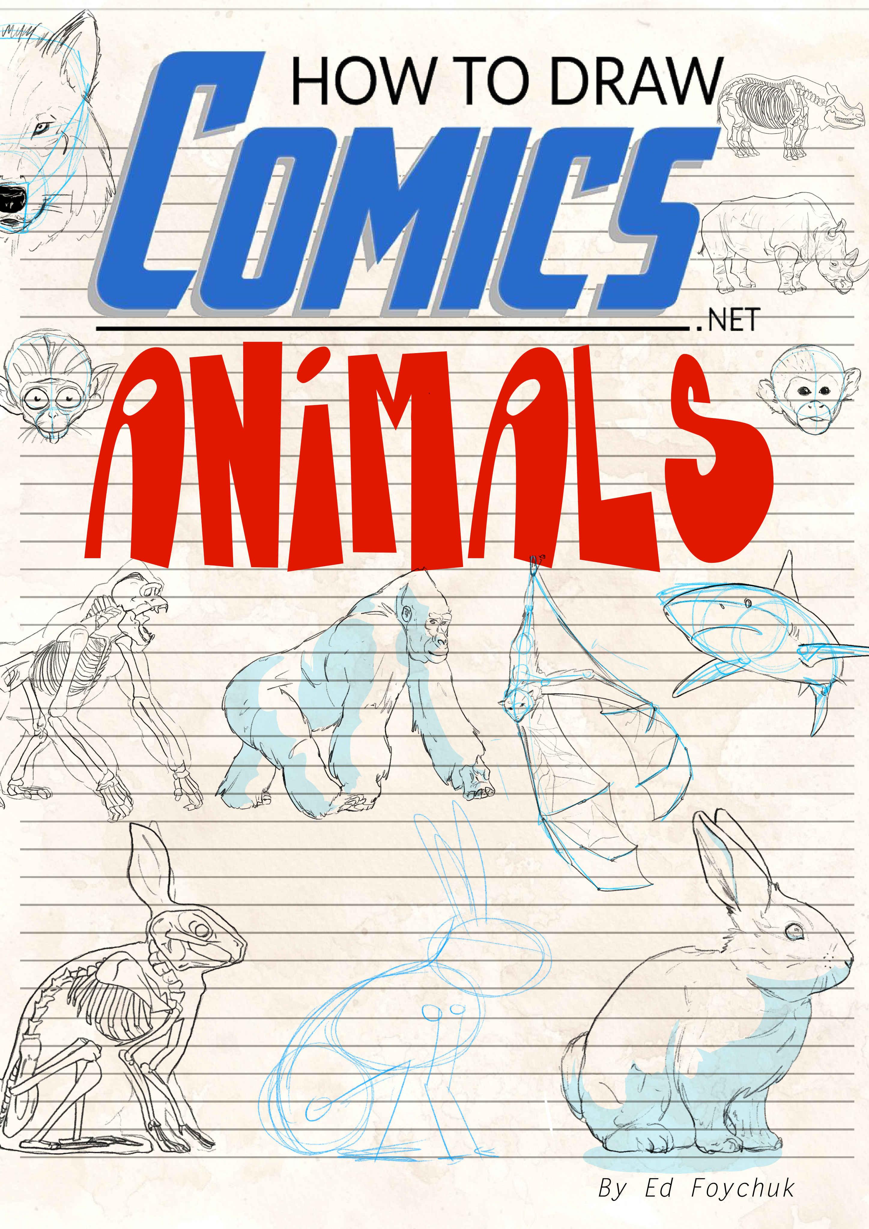 How To Draw ANIMALS for Kids, Ed Foychuk