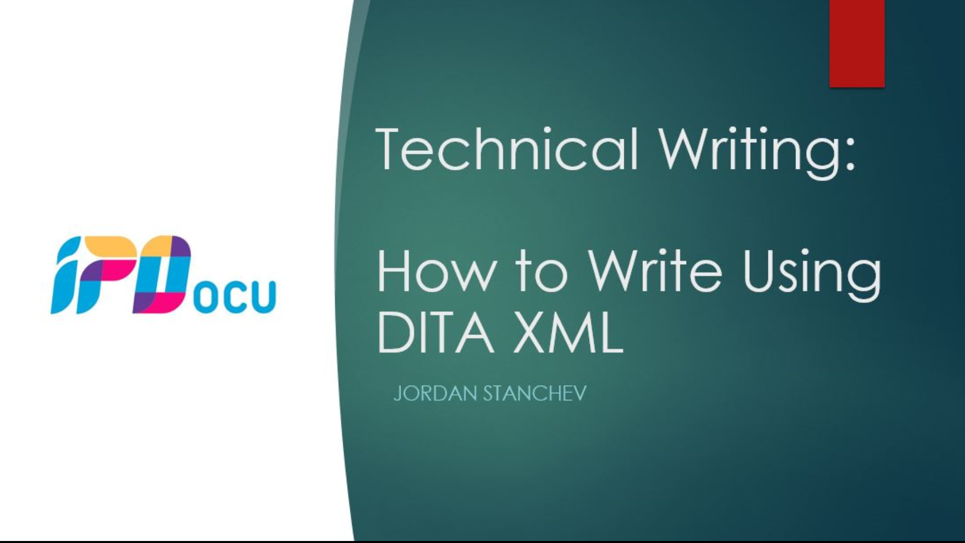 Technical Writing: How to Write Using DITA XML | JPDocu Services ...