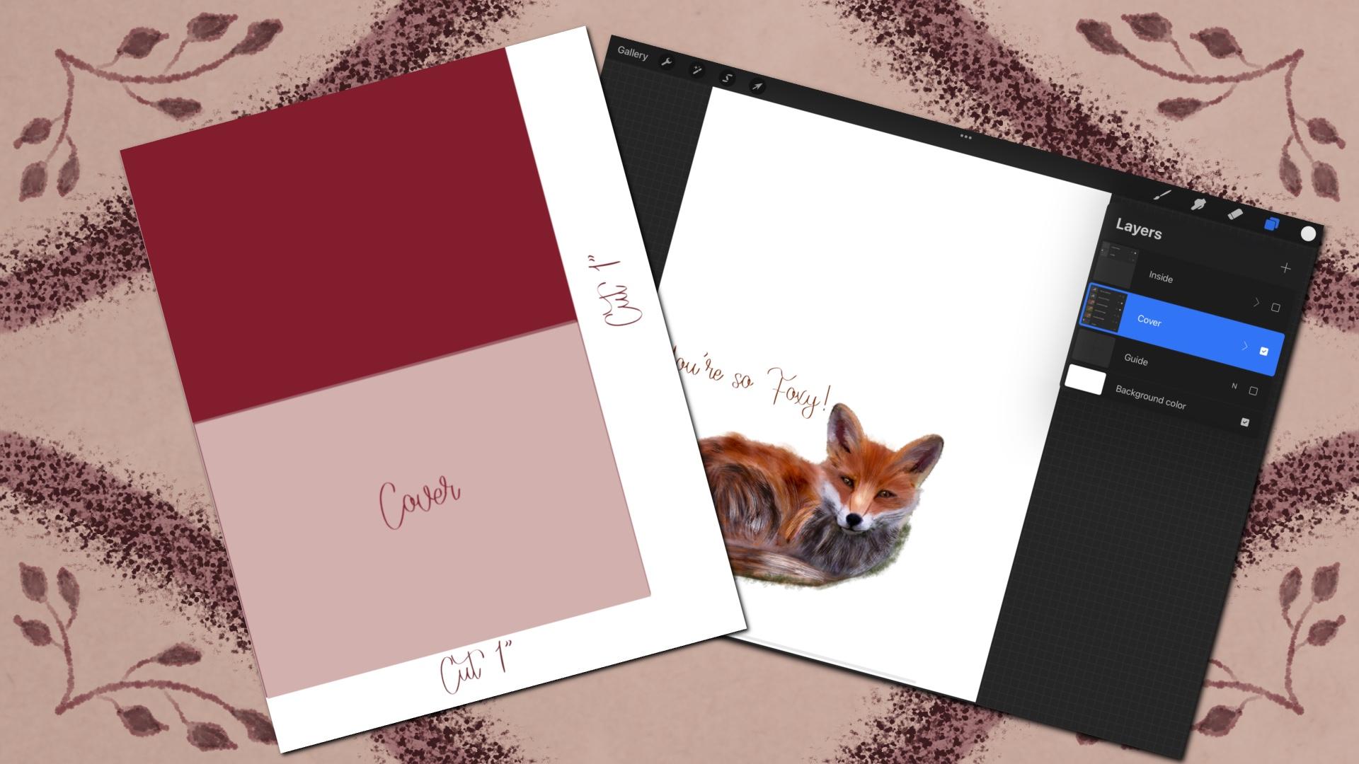 Create and Use a Greeting Card Template in Procreate Kimber Shook