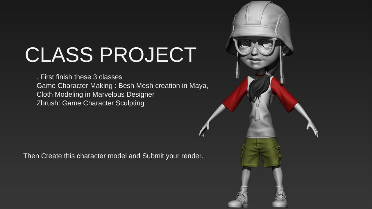 game character sculpting for beginners with zbrush and maya torrent