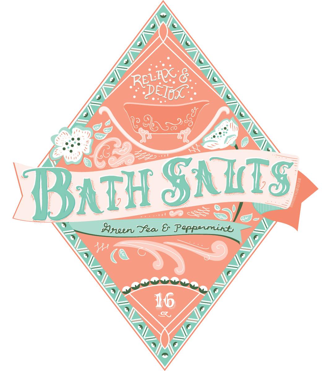 Bath Salt Label | Skillshare Projects