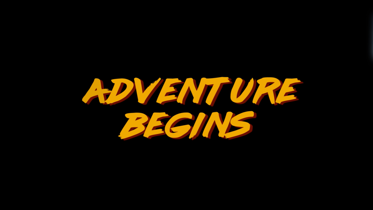Adventure Begins - student project