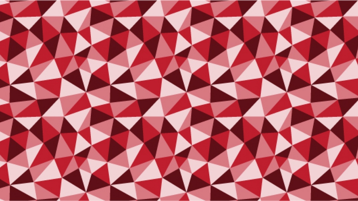 Freeform triangle pattern - student project