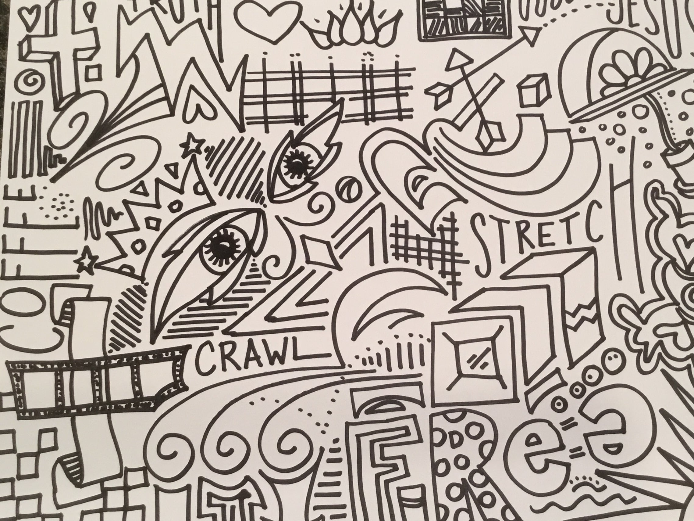 Doodle Page - student project