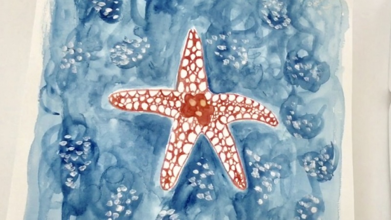 Starfish Painting