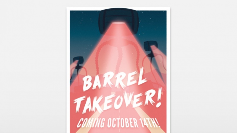 IMBĪB Barrel Takeover Poster