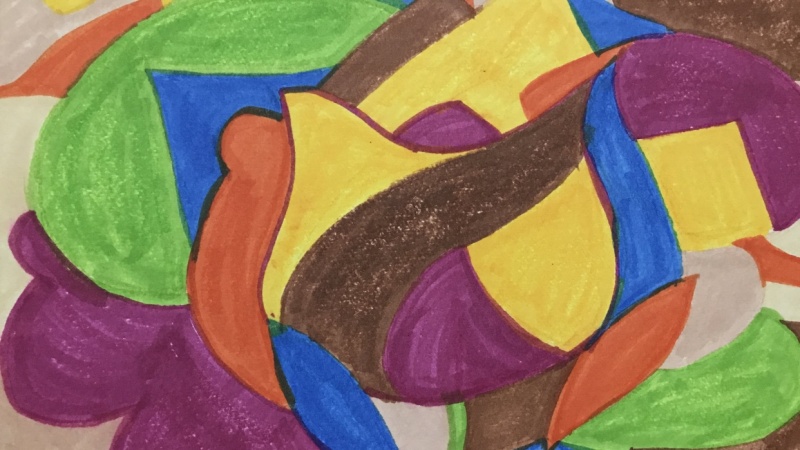 Abstract Rose
