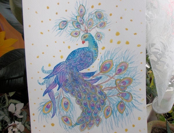Final project result- Whimsical bird - student project