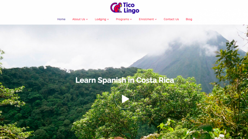 Tico Lingo Spanish School SEO Audit