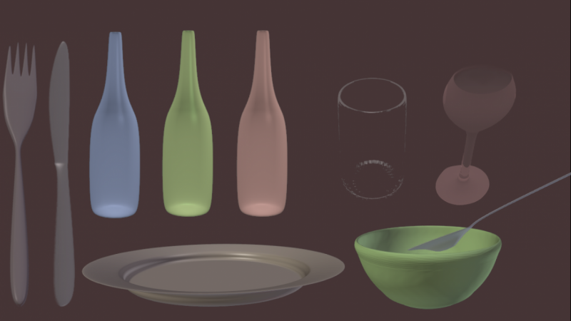 Learn Blender 3D - End of Section Modeling Challenge