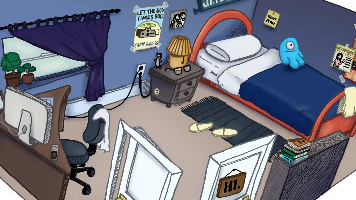 Mitch's Bedroom (Teacher Sample Project #1) - student project