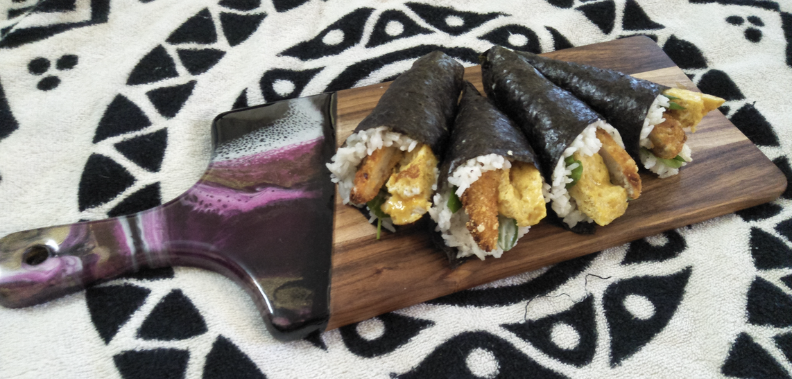 Temaki sushi - student project