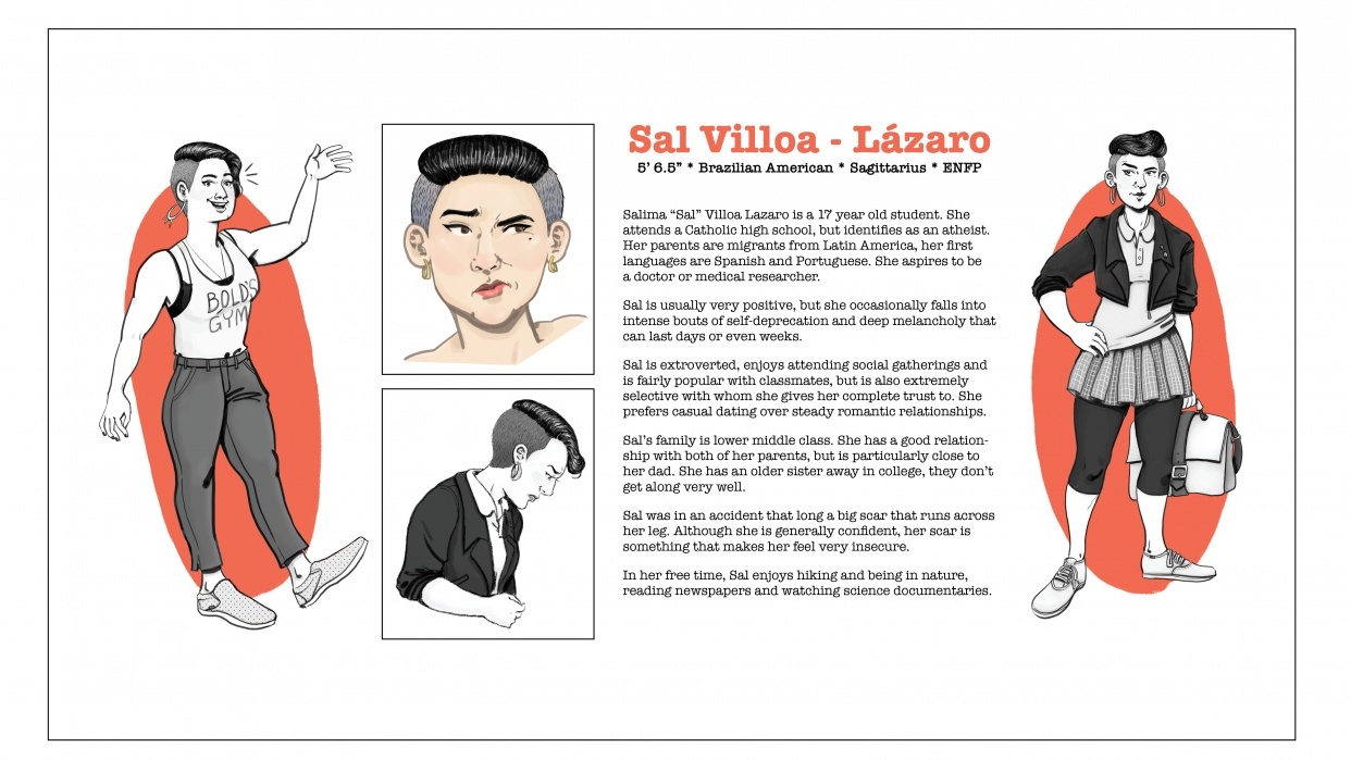 Character Biography (Teacher Sample) - student project