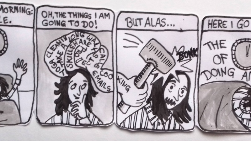 Here I go again - My first Diary Comic