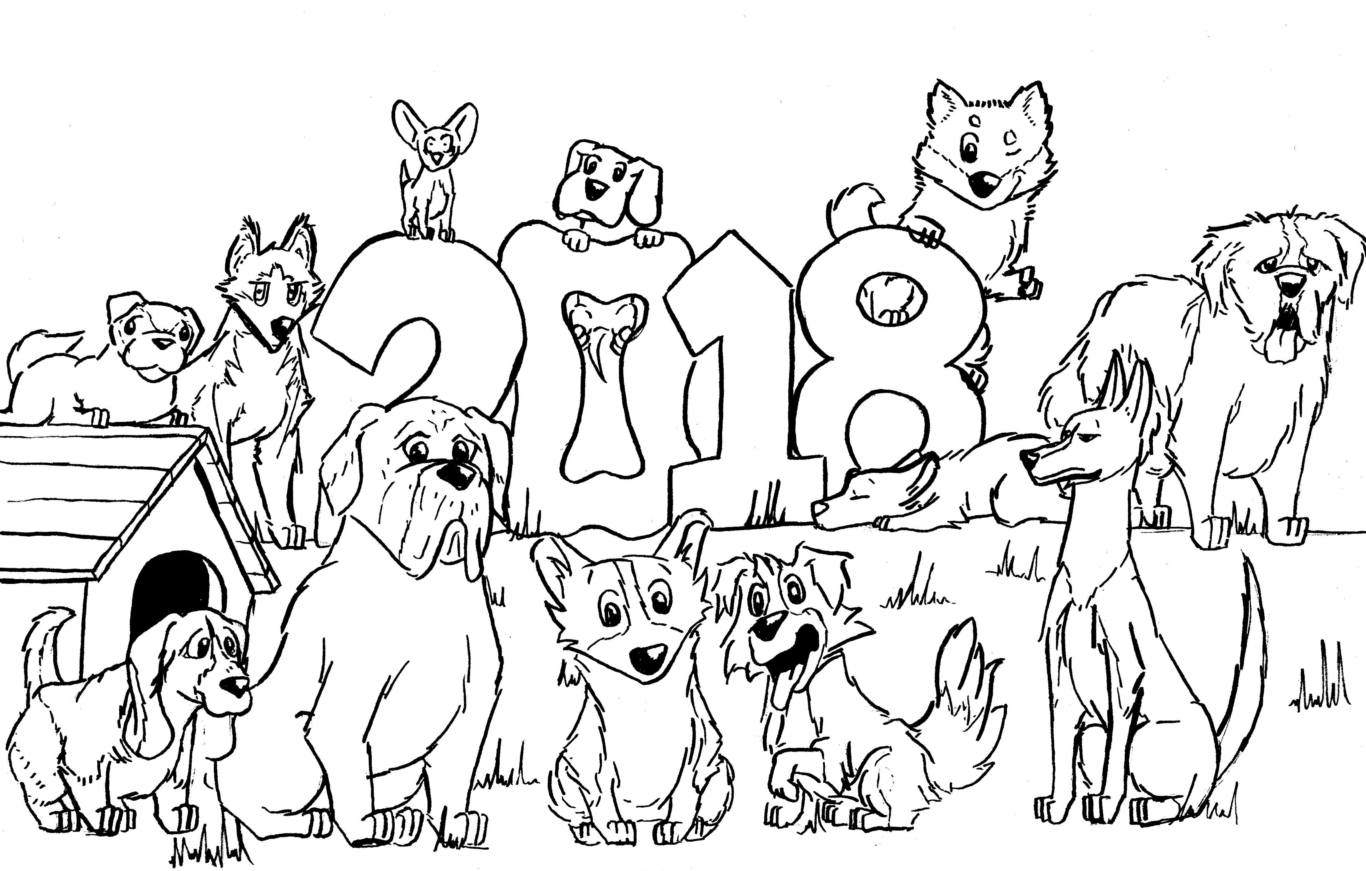 year of the dog 2018 - student project
