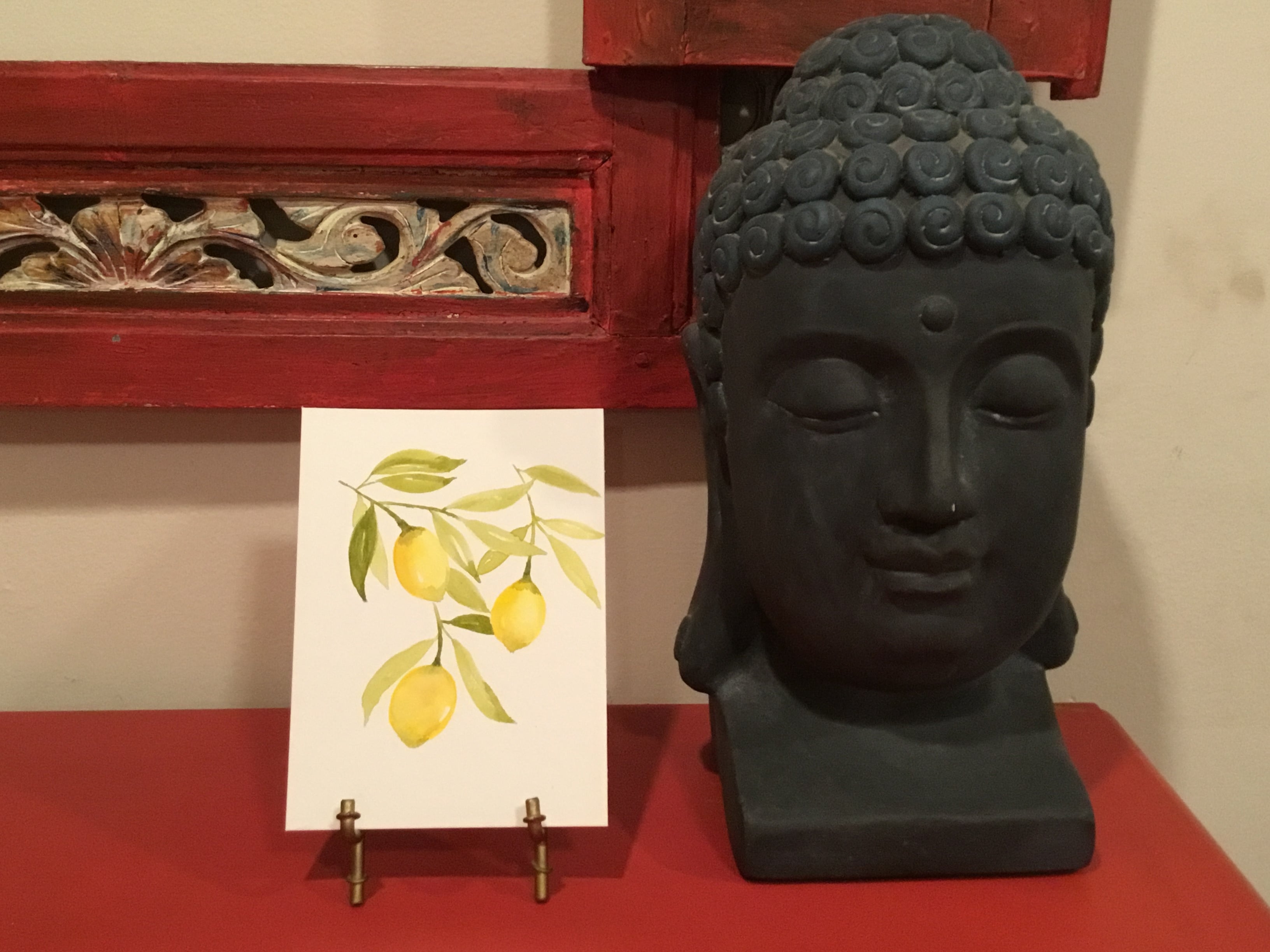 Lemons and leaves - student project