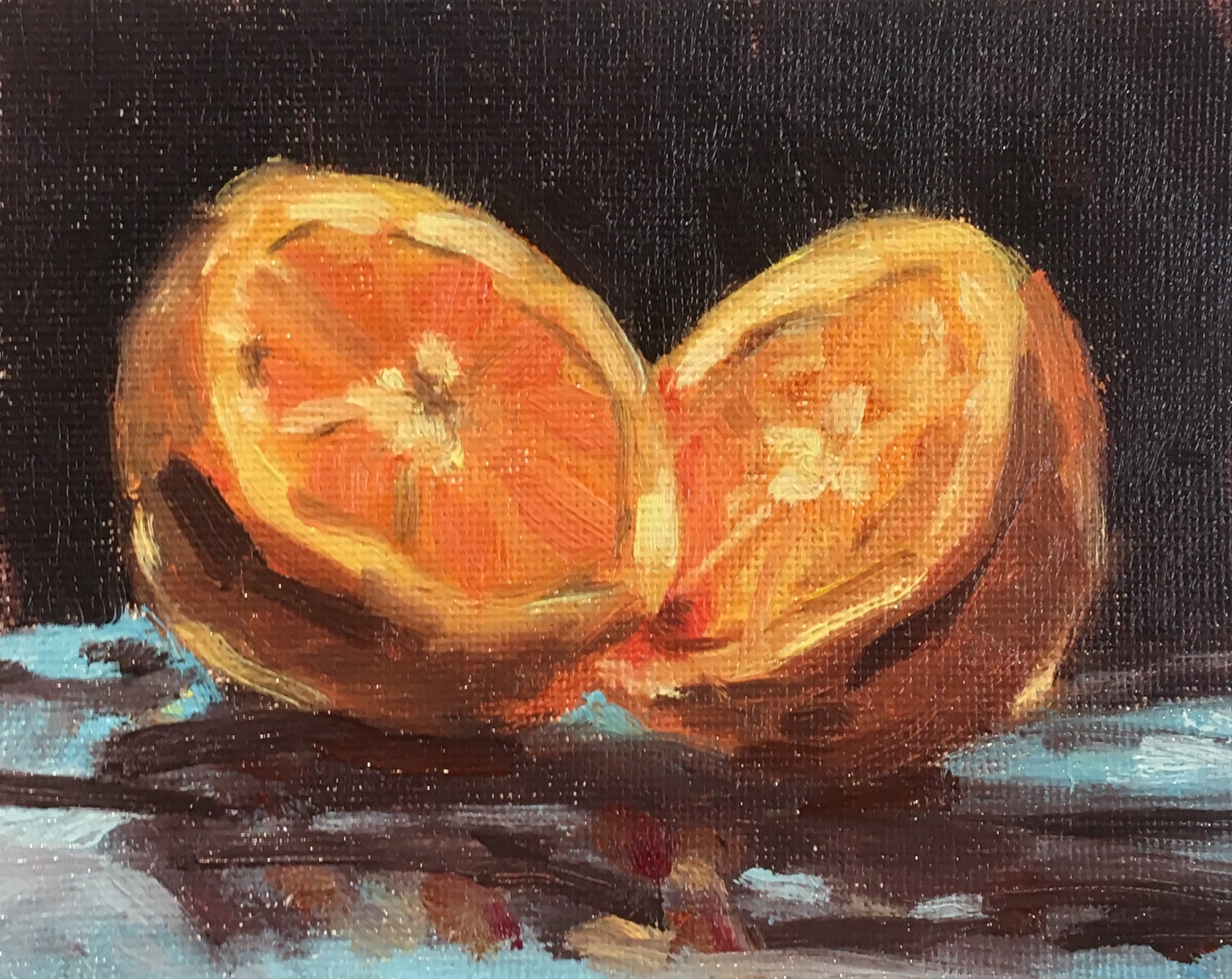 Still Life Study With Water-based Oils - student project