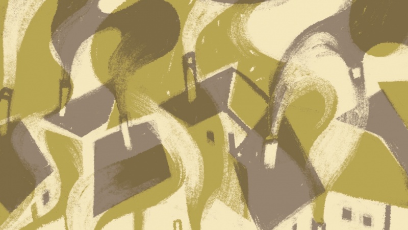 Rooftops.