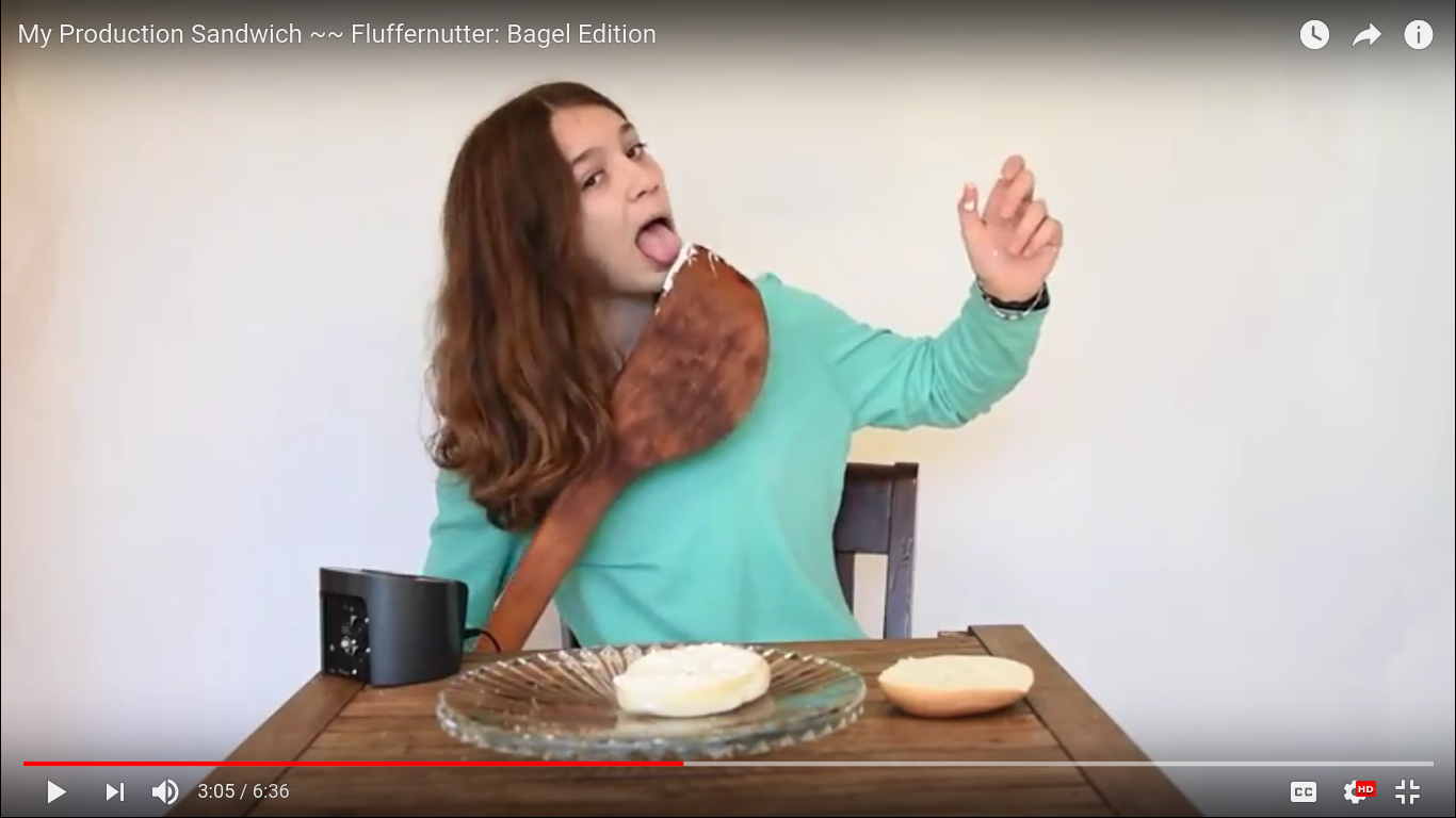 Ella Blue's Amazing "Production Sandwich" - student project