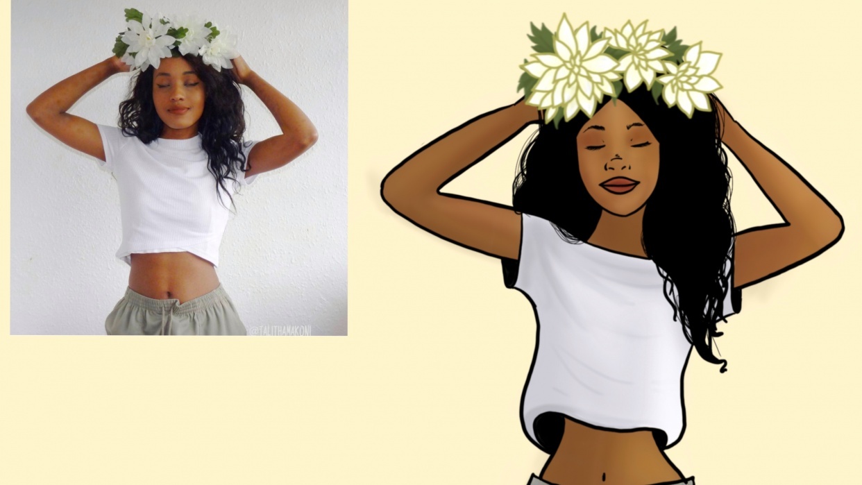 Flower child - student project