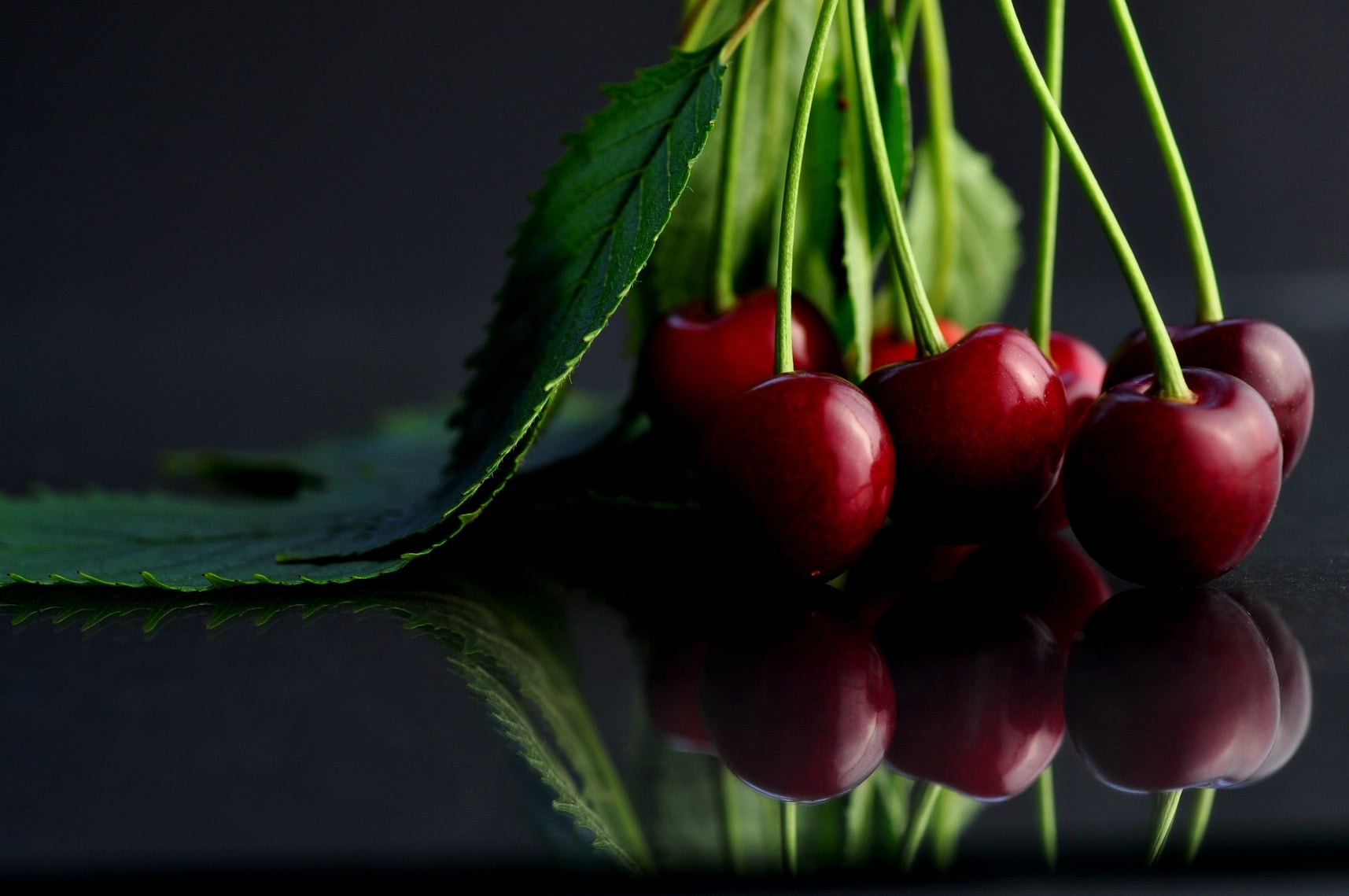 Cherries Reflected - student project