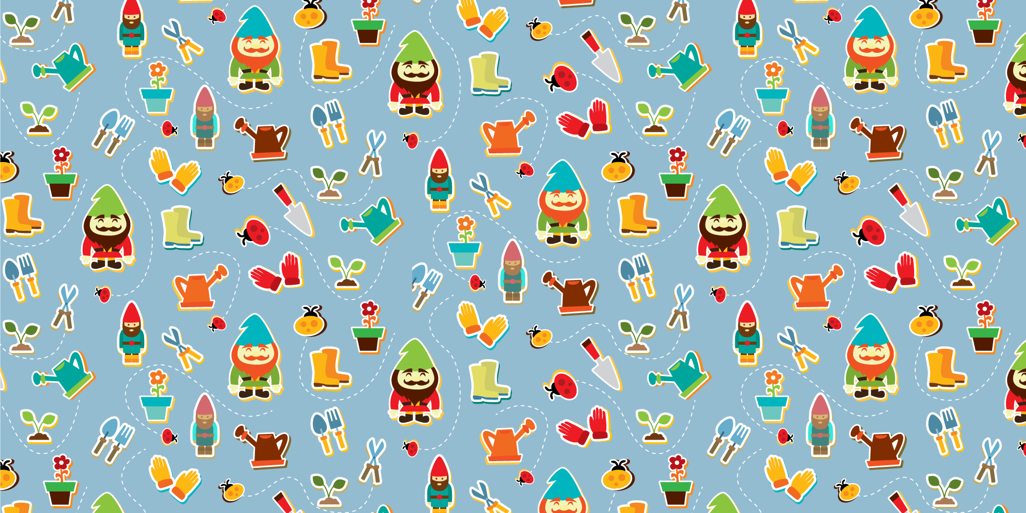 OPA half drop repeat pattern - student project
