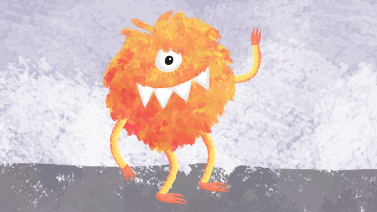 Tempura Taro Dropping By - student project