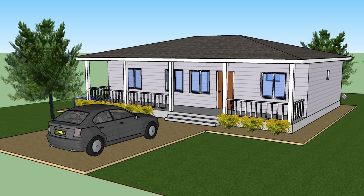 Basic House - student project