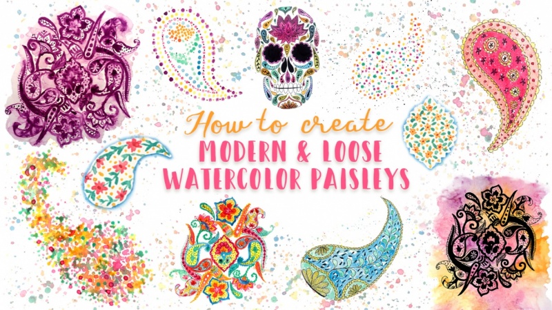 Fun paisley techniques!