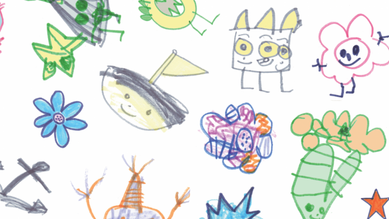 Kid stickers