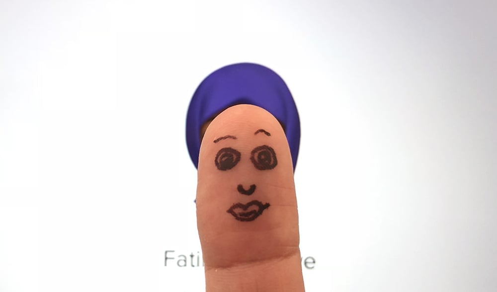 Finger thumbnail - student project