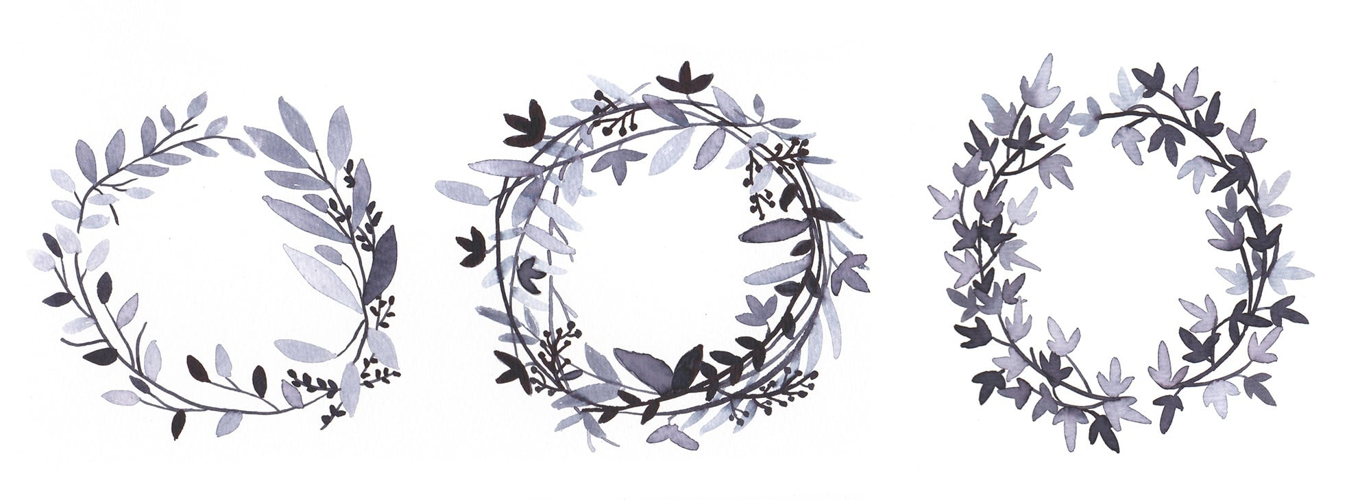 Sample Project - Wreaths With Ink #2