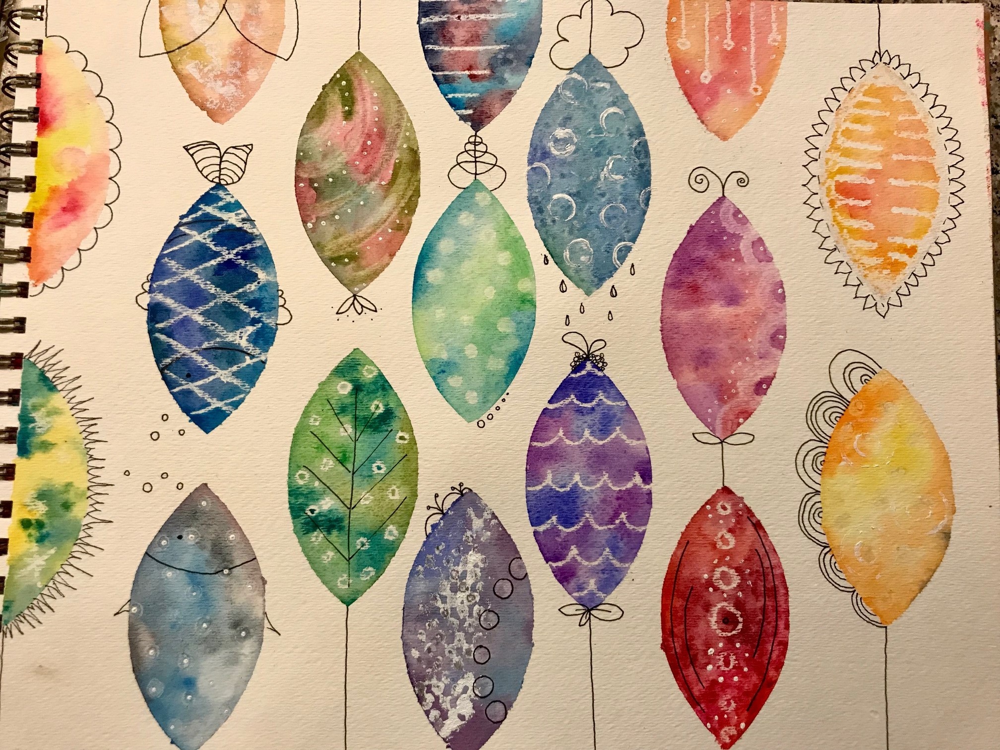 Leaf Shape Experiment - student project