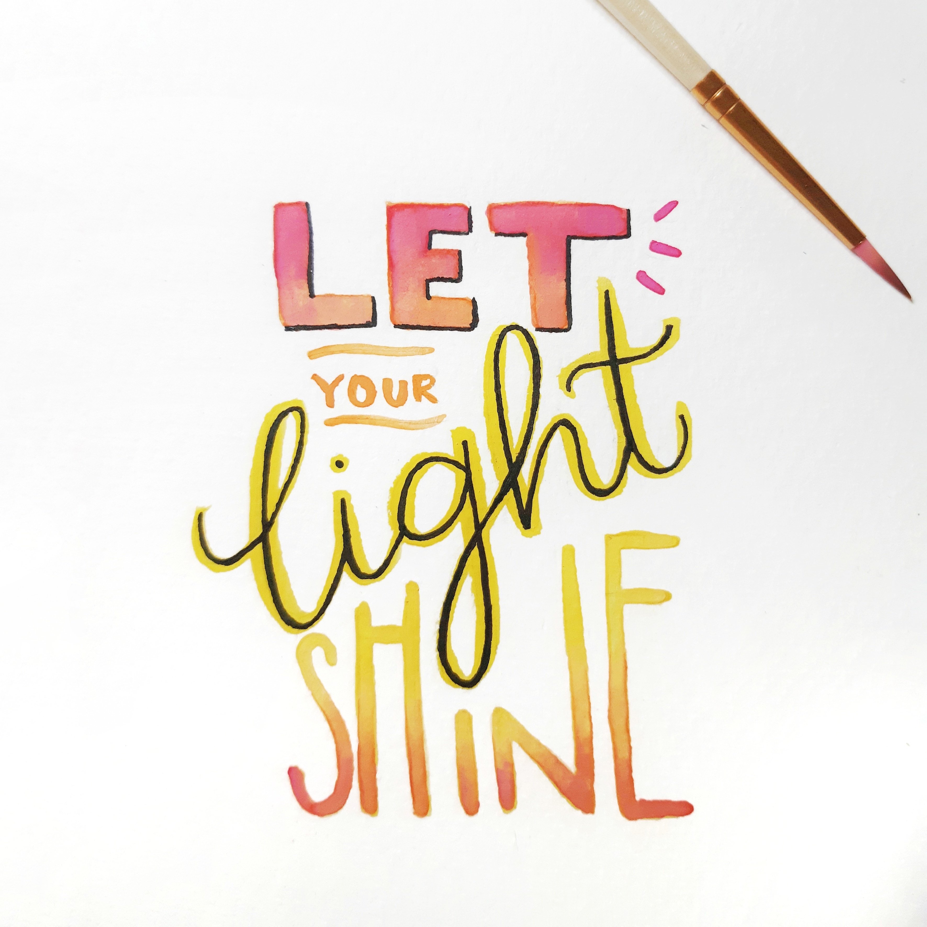 Let your light shine - student project