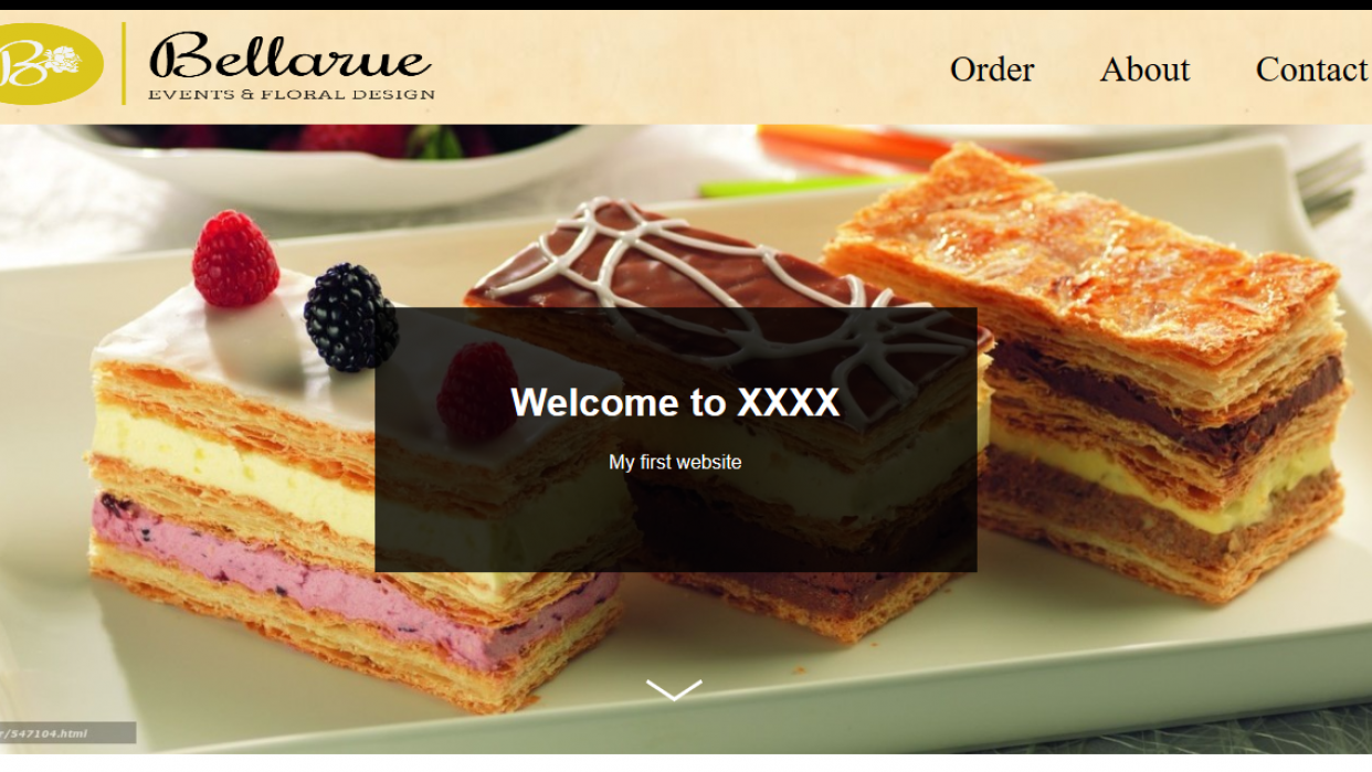 My First Website - student project
