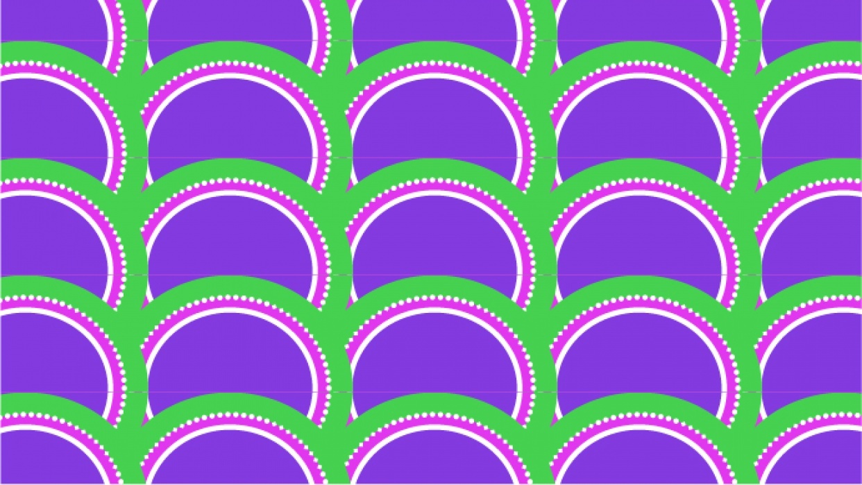 Scales - multi-colored - student project