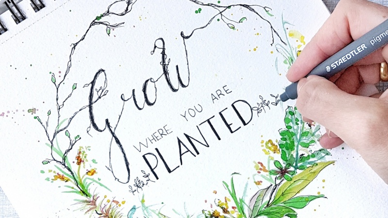 Grow where you are planted!