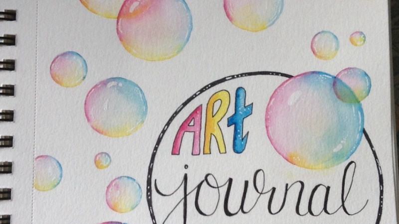 Sketchbook Bubble Intro Page
