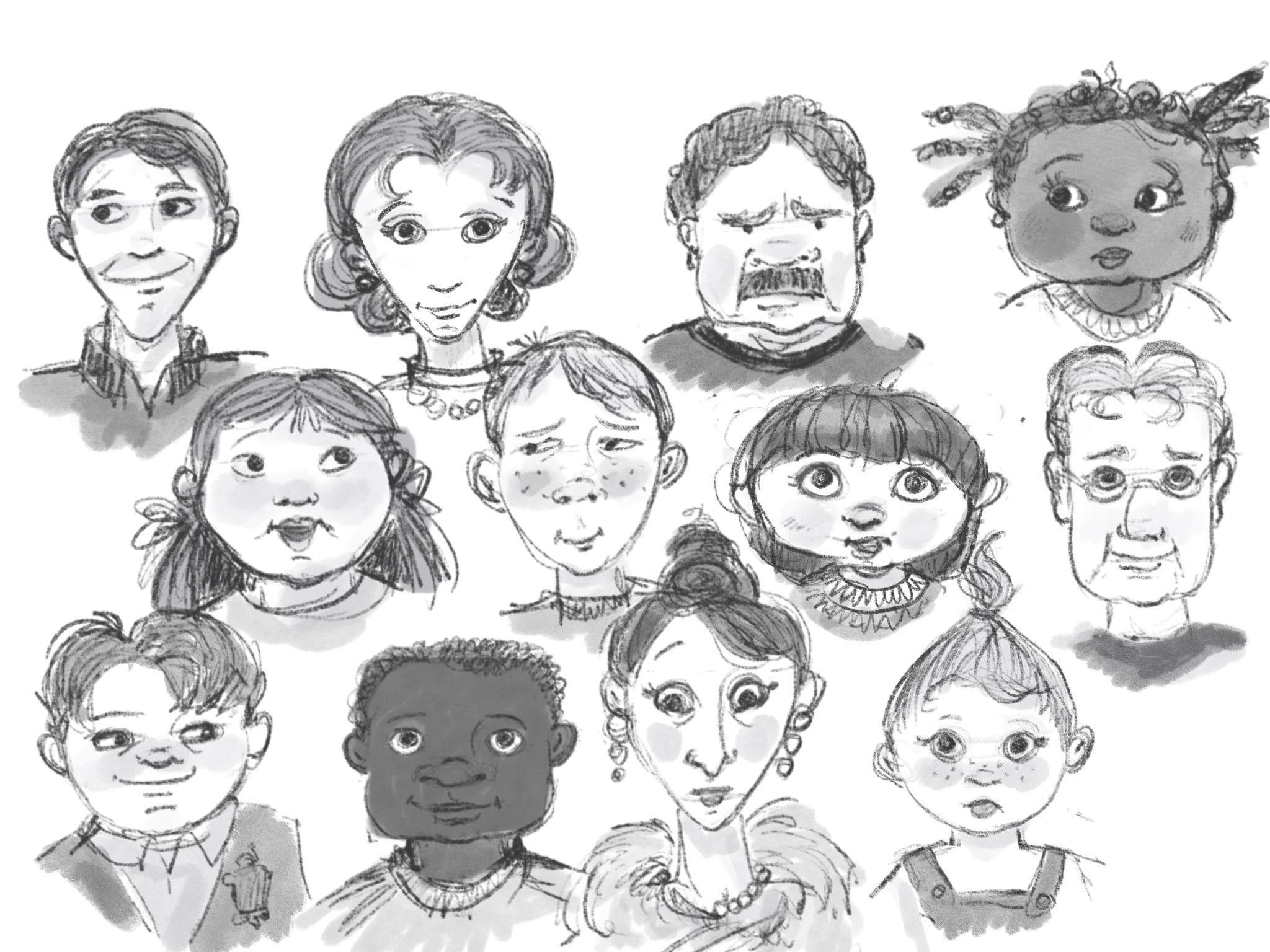 Face Shapes - student project
