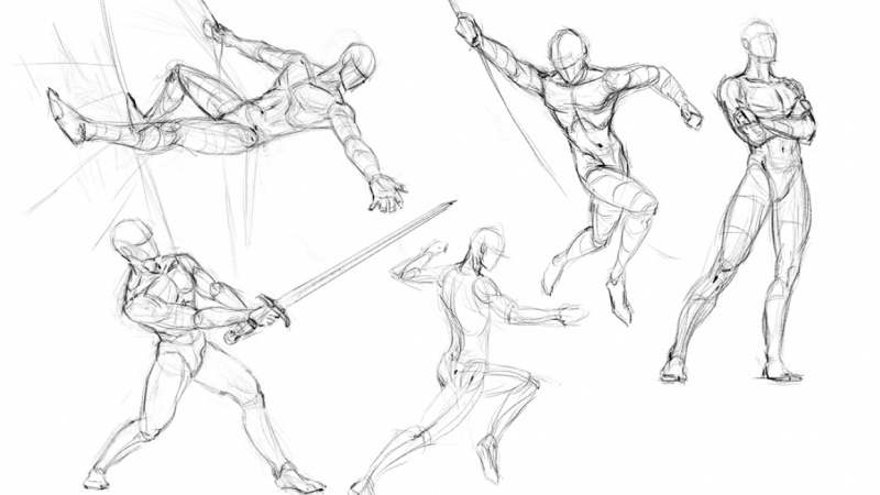 How To Draw Dynamic Poses