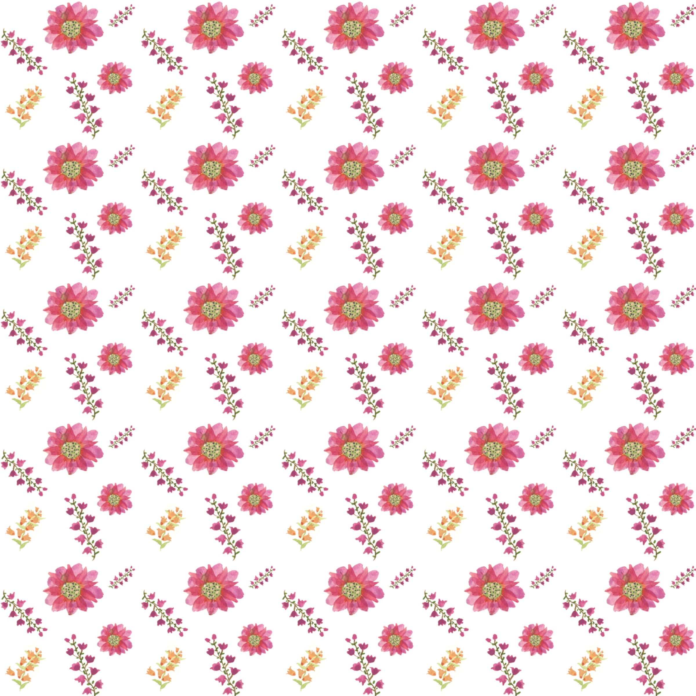 Flower pattern repeat - student project