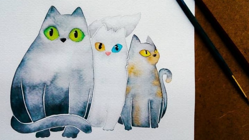 Modern watercolor techniques