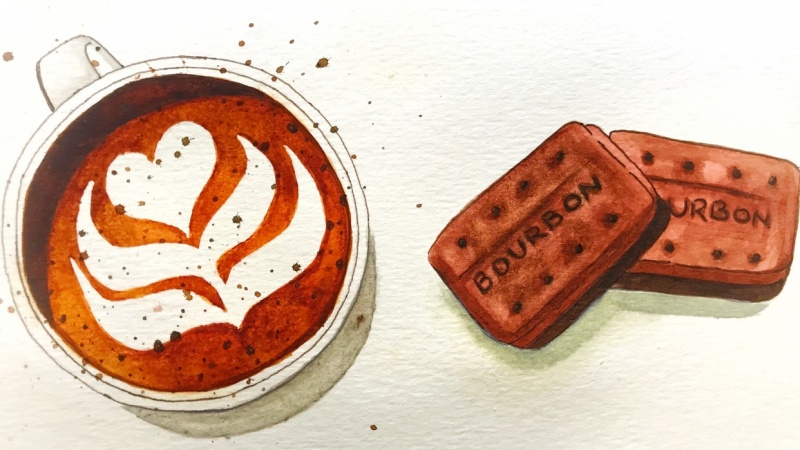 Bourbon & Coffee.. perfect combo!