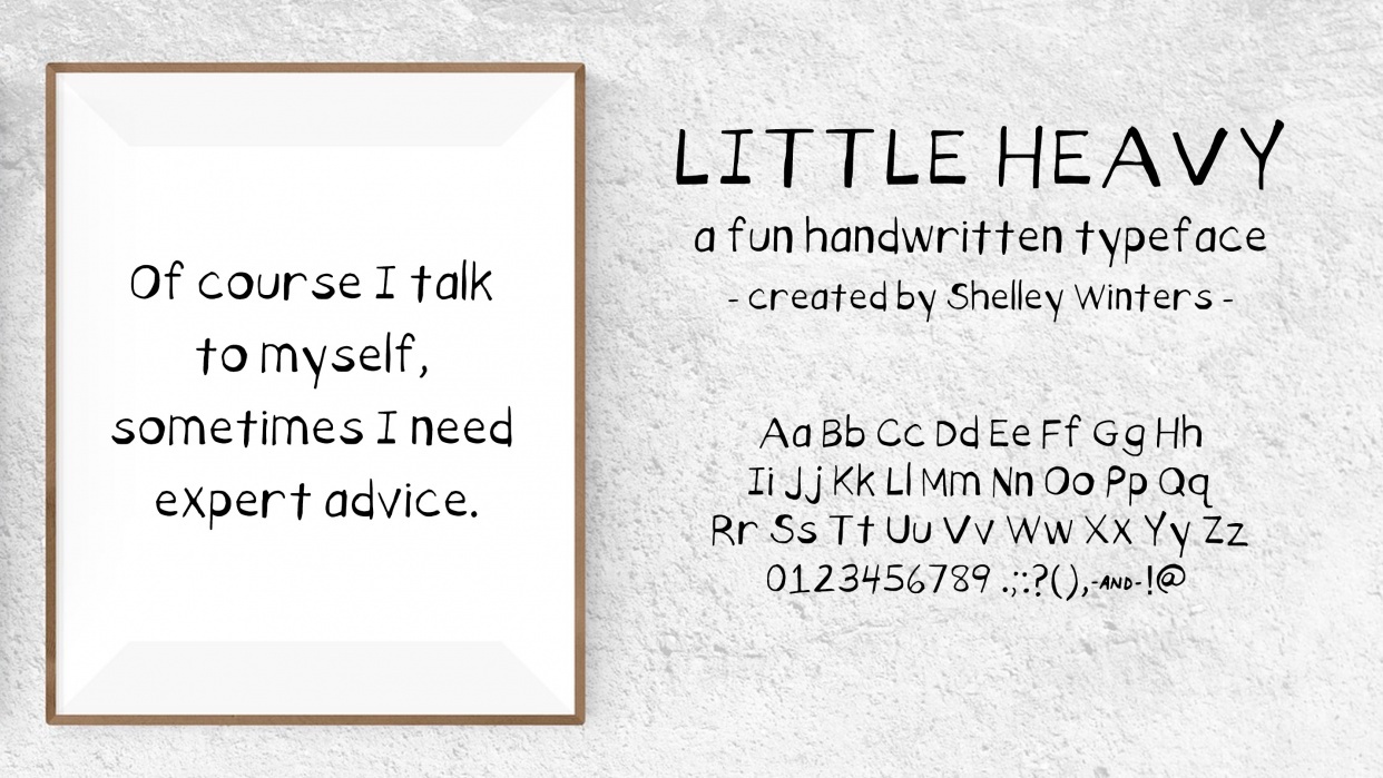 Little Heavy - student project