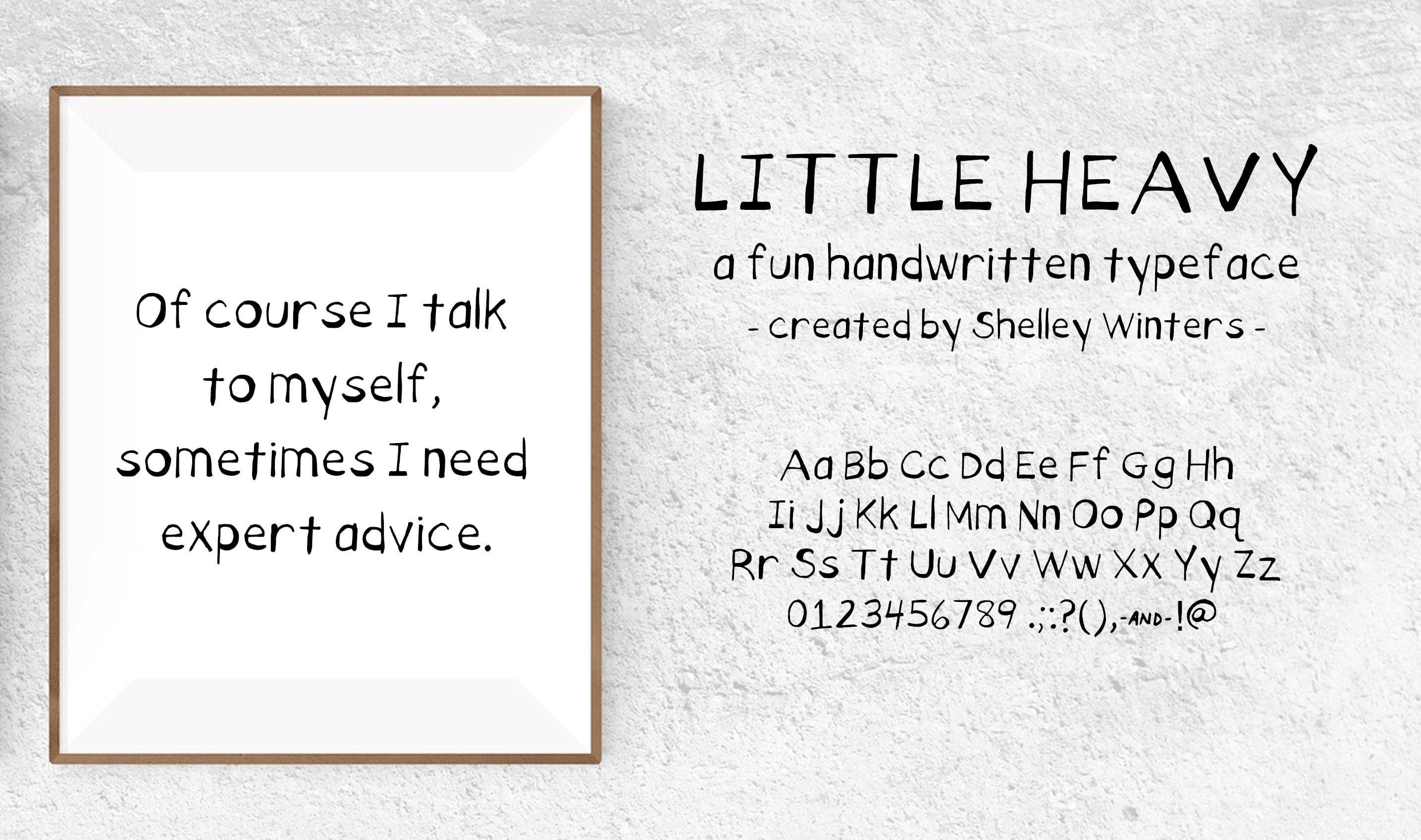 Little Heavy - student project
