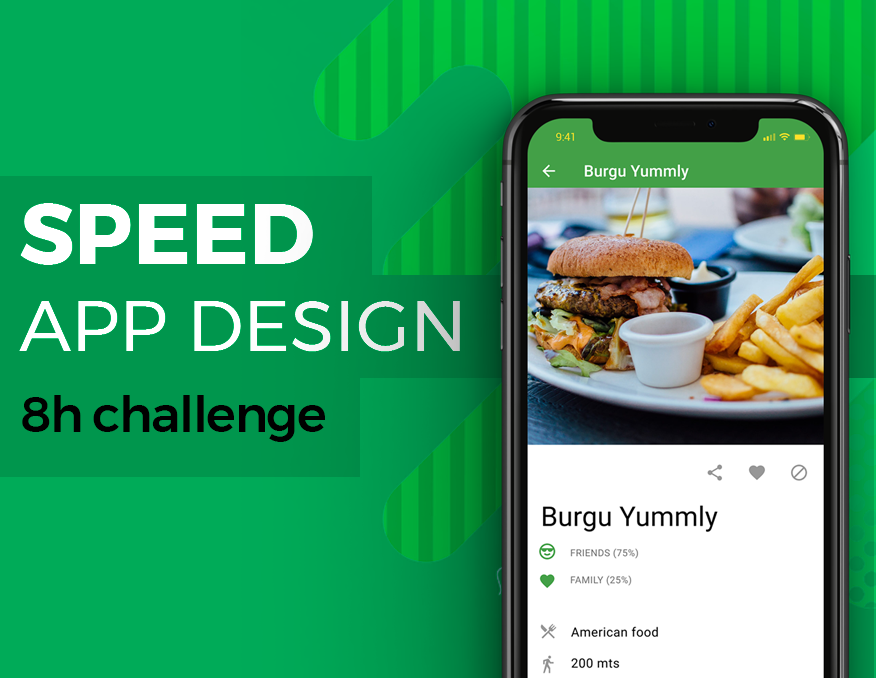 Speed APP Design - student project