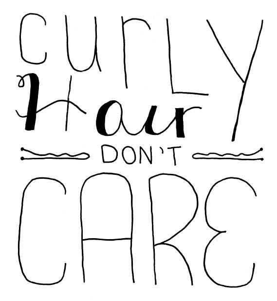 Curly Hair Don T Care Skillshare Projects