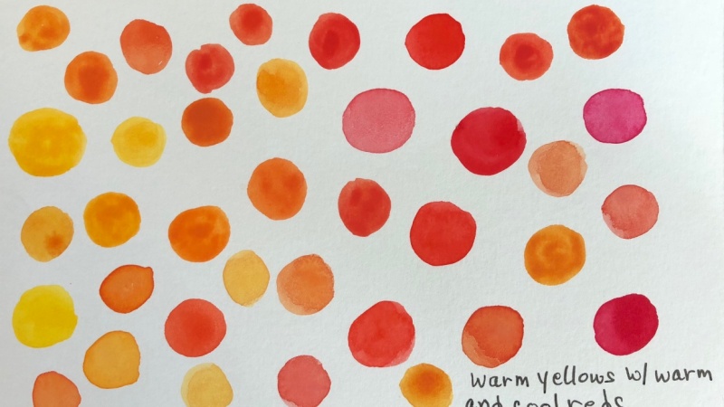 Watercolor Mixing